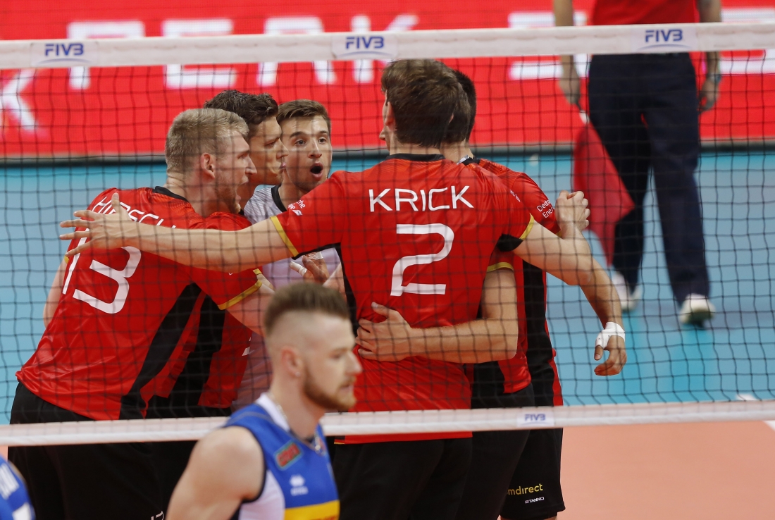 Volleyball Nations League Maschile 2018 Germania Vs Italia Federvolley